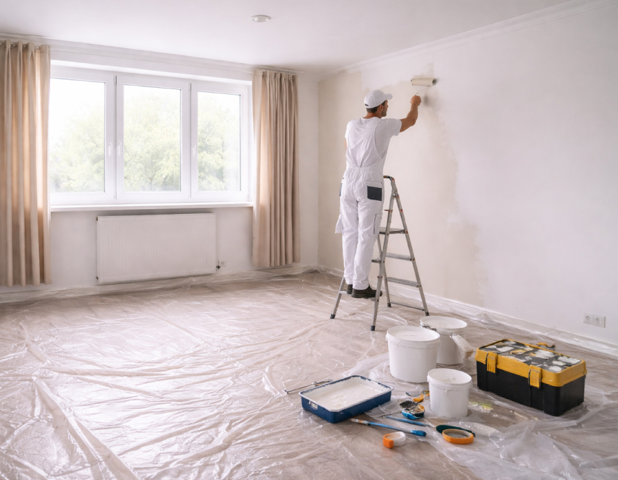 Messie Wohnungen 5 Messie-Wohnung-malen